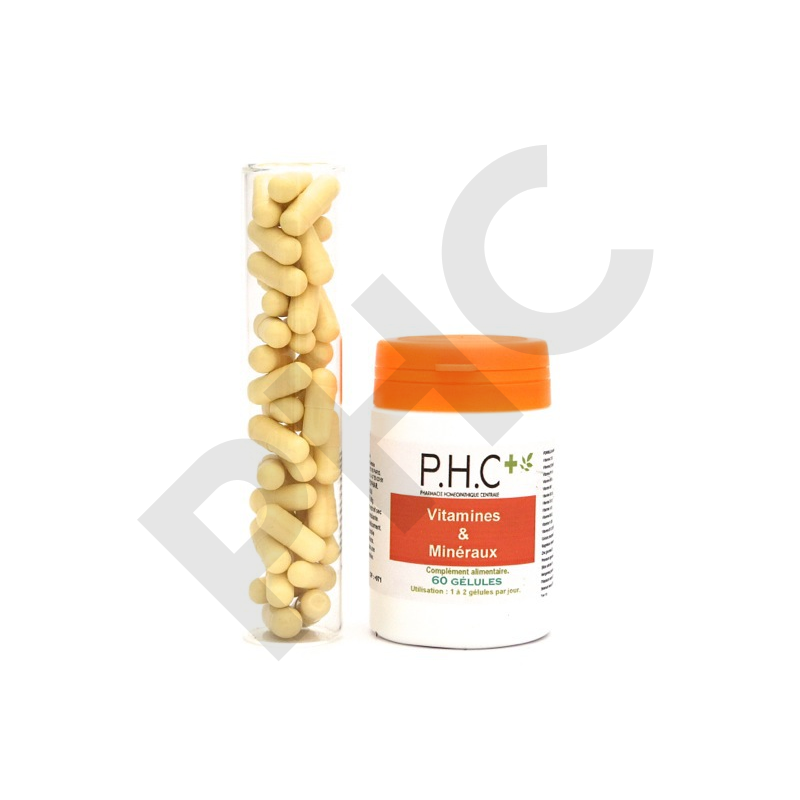 Vitamines et Minéraux PHC fatigue chronique