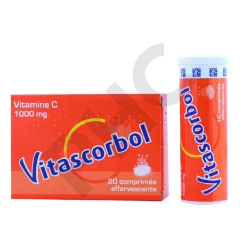 VITASCORBOL 1000mg comprimés effervescents