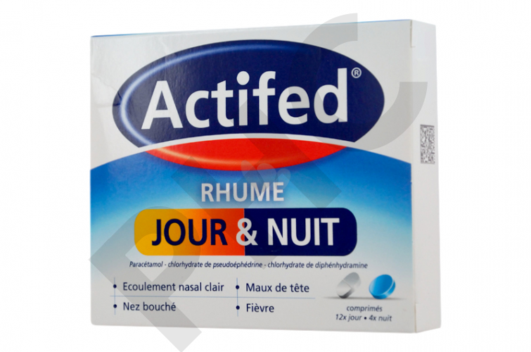 ACTIFED RHUME Jour & Nuit