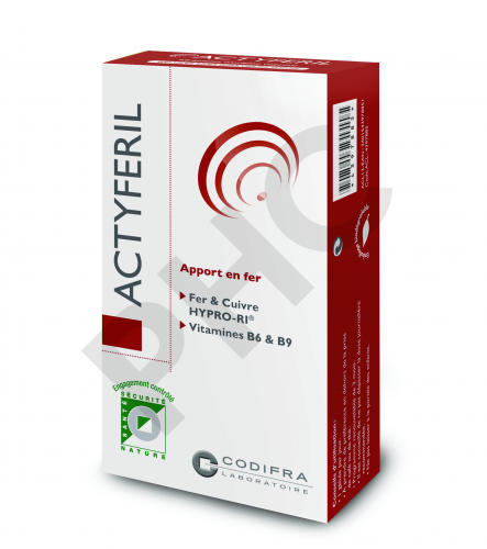 ACTYFERIL, 60 gélules