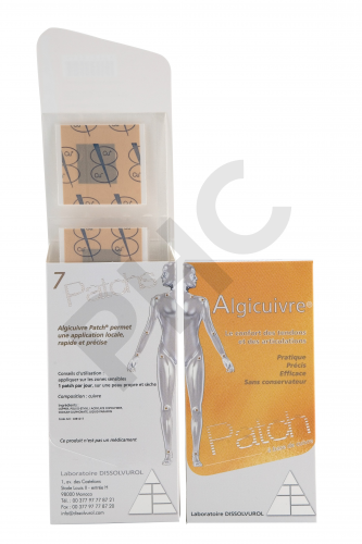 Algicuivre Patch confort tendons, articulation