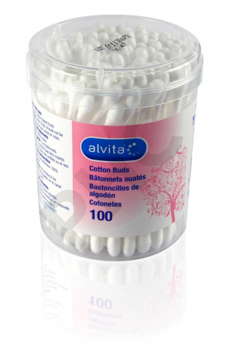 Alvita bâtonnets ouates coton tiges