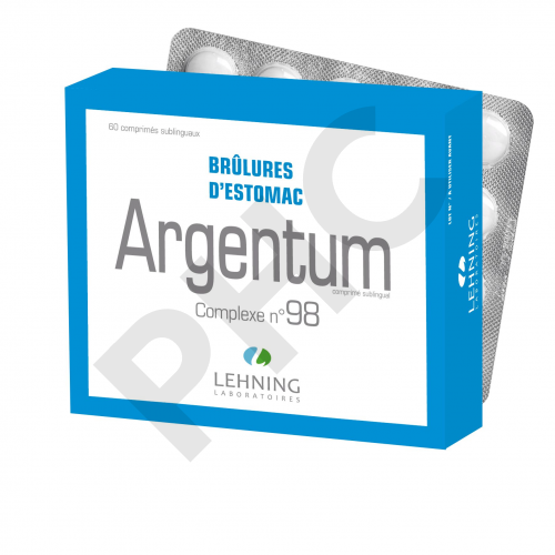 ARGENTUM COMPLEXE LEHNING N°98 60 comprimés