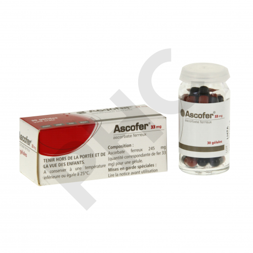 ASCOFER_33 mg_30gelules