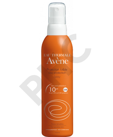 AVENE SOLAIRE PROTECTION FAIBLE SPRAY 10 200ml