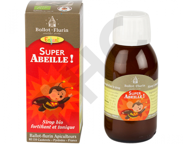 BALLOT FLURIN Super Abeille Sirop bio fortifiant 100 ml