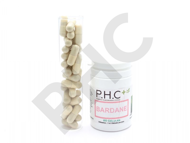 Bardane 60 gélules (Arctium lappa) - produit PHC