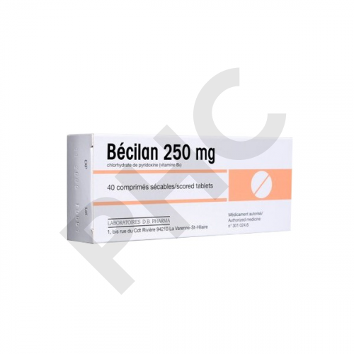BECICLAN 250mg comprimé secable