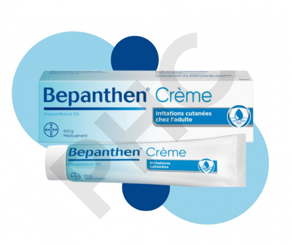 Bepanthen 5% crème - Irritations cutanées de l'adulte - 100g