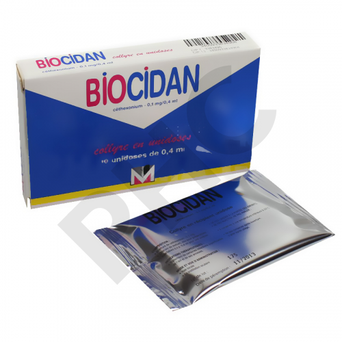 BIOCIDAN COLLYRE 0,1mg unidoses