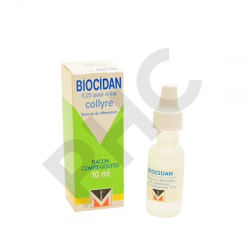 BIOCIDAN COLLYRE 10 ml