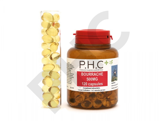 Bourrache PHC (huile de bourrache)  soin peau