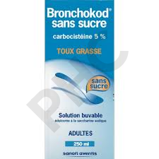 BRONCHOKOD Toux grasse sans sucre Adulte