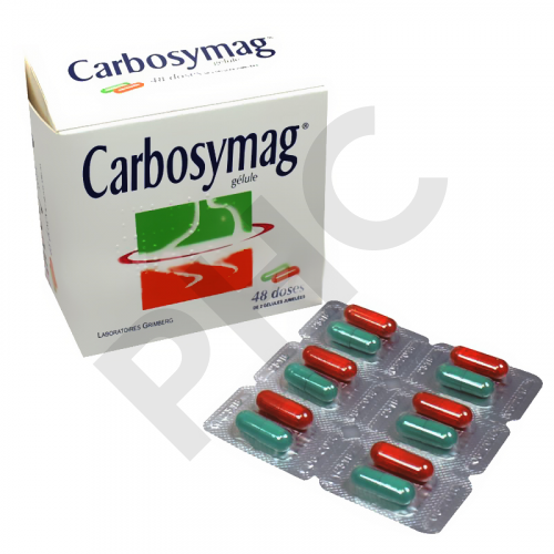 Carbosymag 48 gélules 