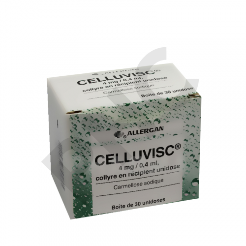 Celluvisc 4mg/0.4ml Collyre - 30 Unidoses