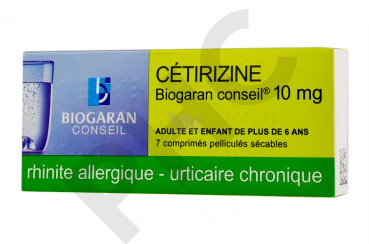 CETIRIZINE, 10 mg