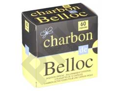 Charbon de belloc - charbon végétal en capsules de 125 mg