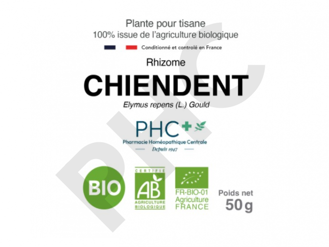 Tisane Chiendent bio rhizome - Elymus repens L. - Herboristerie PHC
