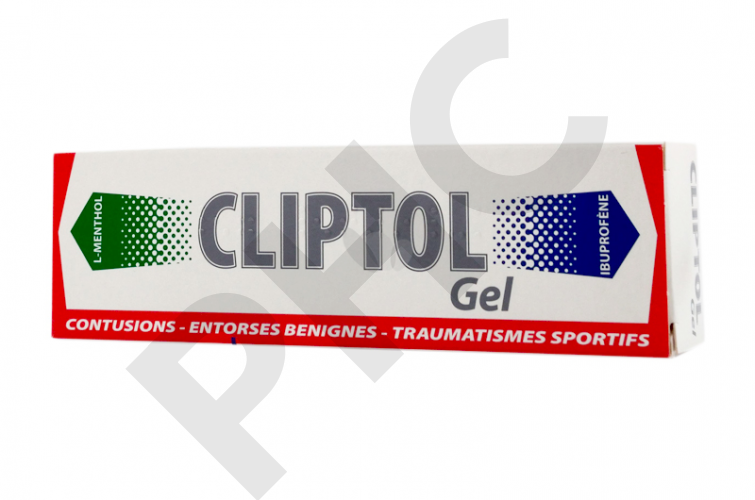 Cliptol gel entorse foulure sport 