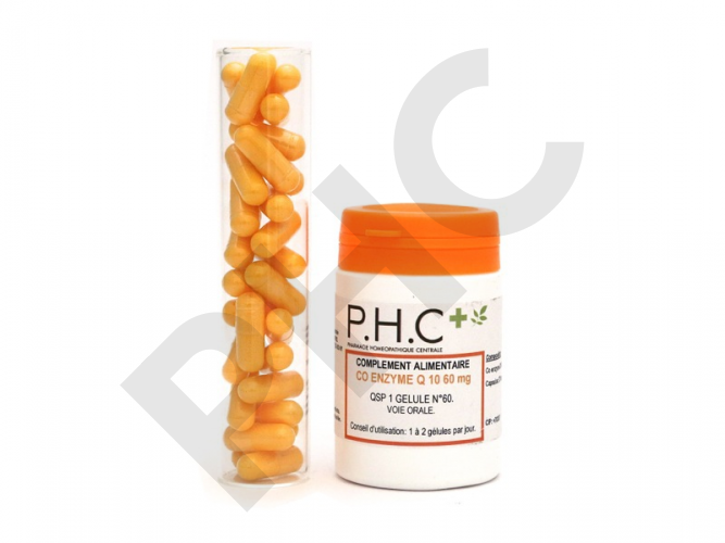 Co-Enzyme Q10 PHC antioxydant energie tonus