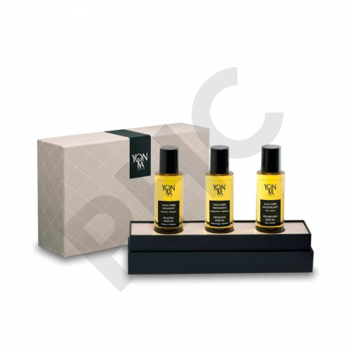 Coffret huiles essentielles, soin du corps