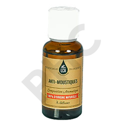 Anti-moustique - mélange de 8 huiles essentielles à diffuser - Citronnella