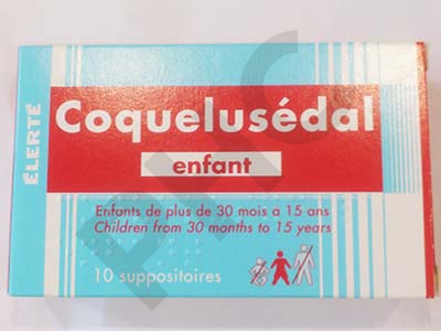 Coquelusedal Enfant suppositoires bronchite aiguë