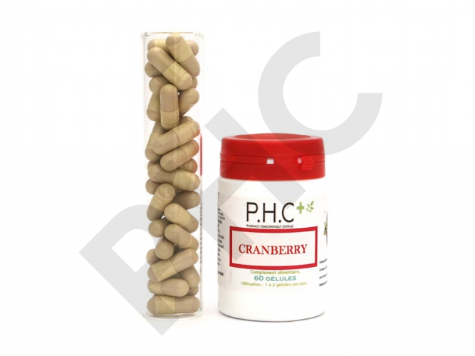 CRANBERRY 36 mg PHC 60 gélules