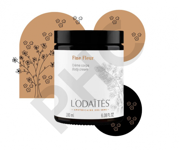 Crème de corps fine fleurs pour nourrir votre peau - LODAÏTES