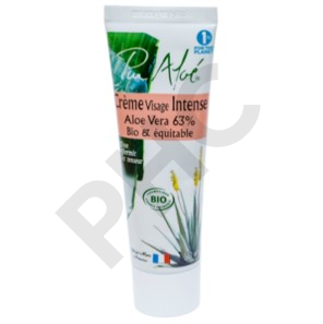 Crème visage intense - 63% Aloe Vera - 50 ml 