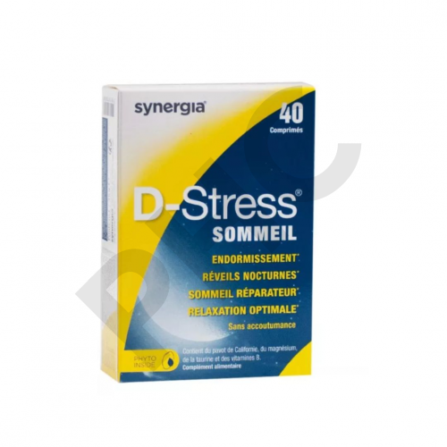 D-Stress Sommeil - Synergia 40 comprimés