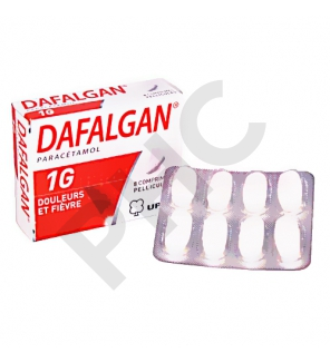 DAFALGAN 1g 8 comprimés pelliculés