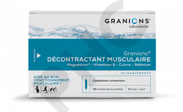 Decontractant musculaire - granions