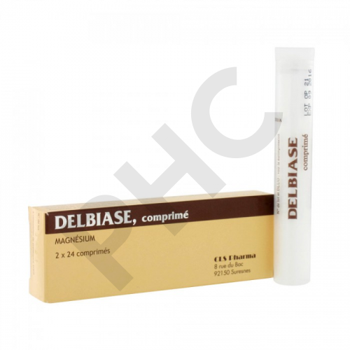 Delbiase comprimés, 2x24 comprimés