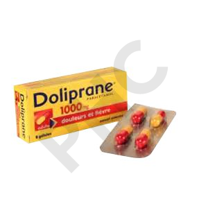 Doliprane 1000 gélules - Paracétamol - Douleur et fièvre