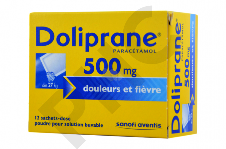 DOLIPRANE 500 mg sachets