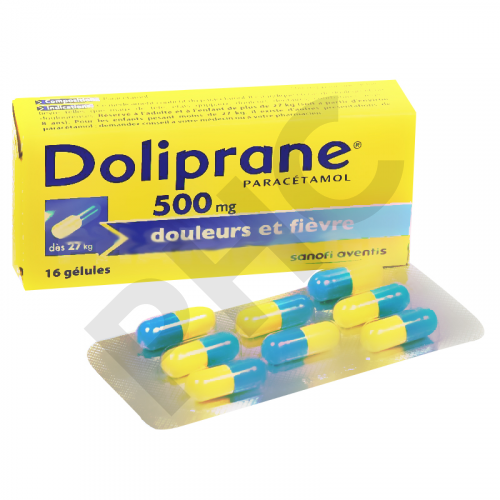 DOLIPRANE 500 mg Gélules