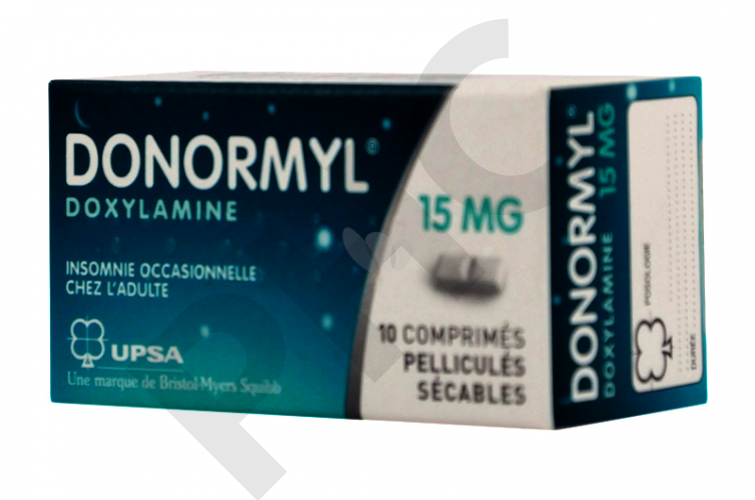 DONORMYL Pelliculés, 15 mg