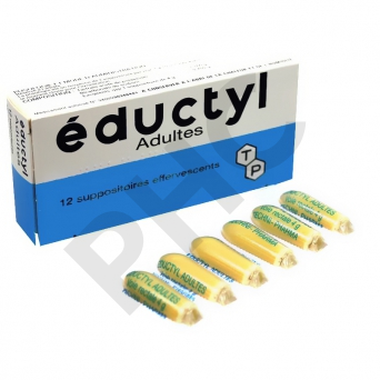 EDUCTYL Adulte suppositoires effervescents