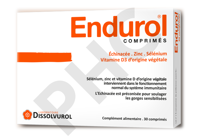 Endurol - Immunité - boite de 30 comprimés