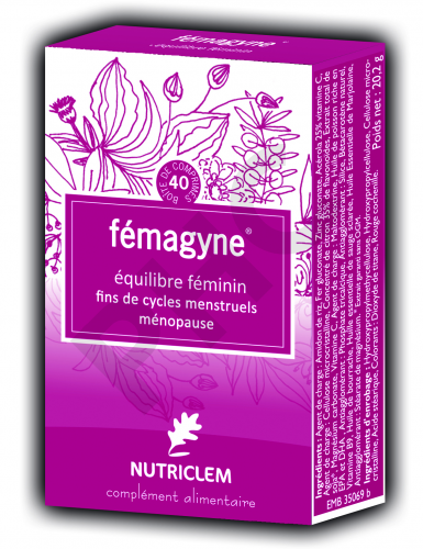 Femagyne menopause, troubles féminins