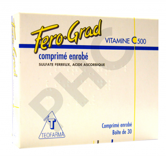 FEROGRAD VITAMINE C  500 mg