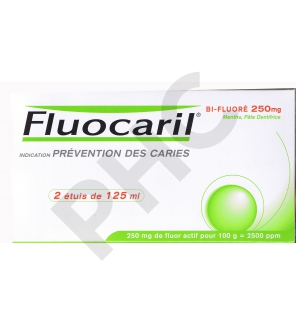 Fluocaril dentifrice bifluoré 250mg - enfant adult