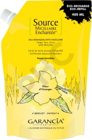 GARANCIA Source micellaire fleur d'oranger - Flacon et Recharge 400 ml