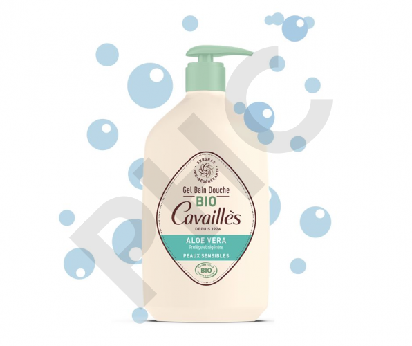 Gel Bain Douche Aloé Véra BIO - Cavaillès 400 ml