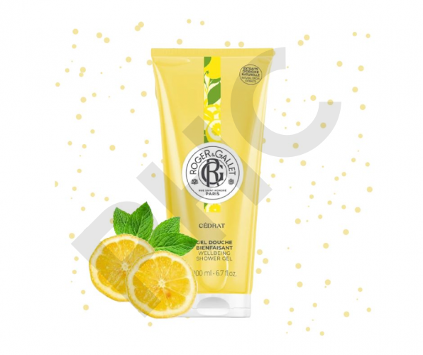 Gel Douche Cédrat - Roger & Gallet - 200ml