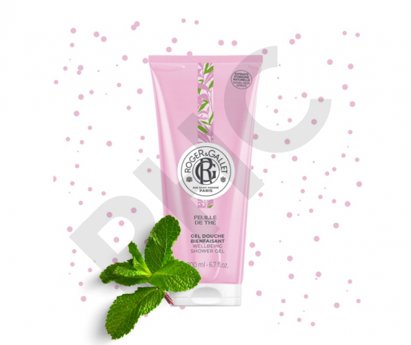 Gel Douche Feuille de Thé - Roger & Gallet - 200ml