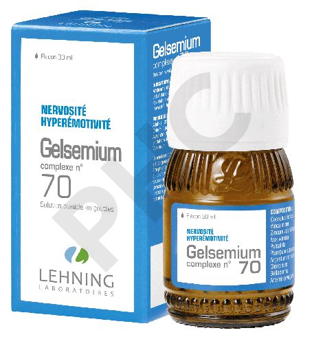 GELSEMIUM COMPLEXE LEHNING N°70 GOUTTES