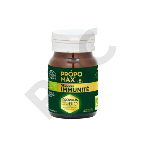 Gélules Immunités BIO - Propomax - Propolis verte & brune