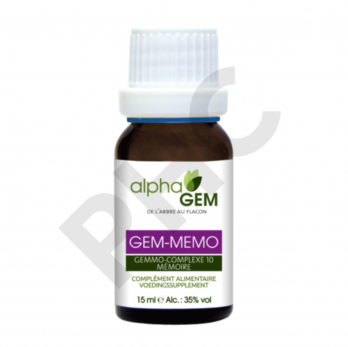 GEM-MEMO Complexe n°10 BIO - AlphaGem 15ml